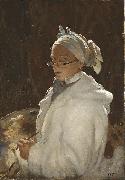William Orpen Self-portrait with glasses china oil painting artist
